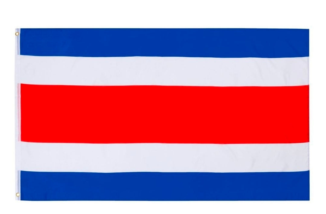 Fahne Costa Rica Flagge mit Ösen