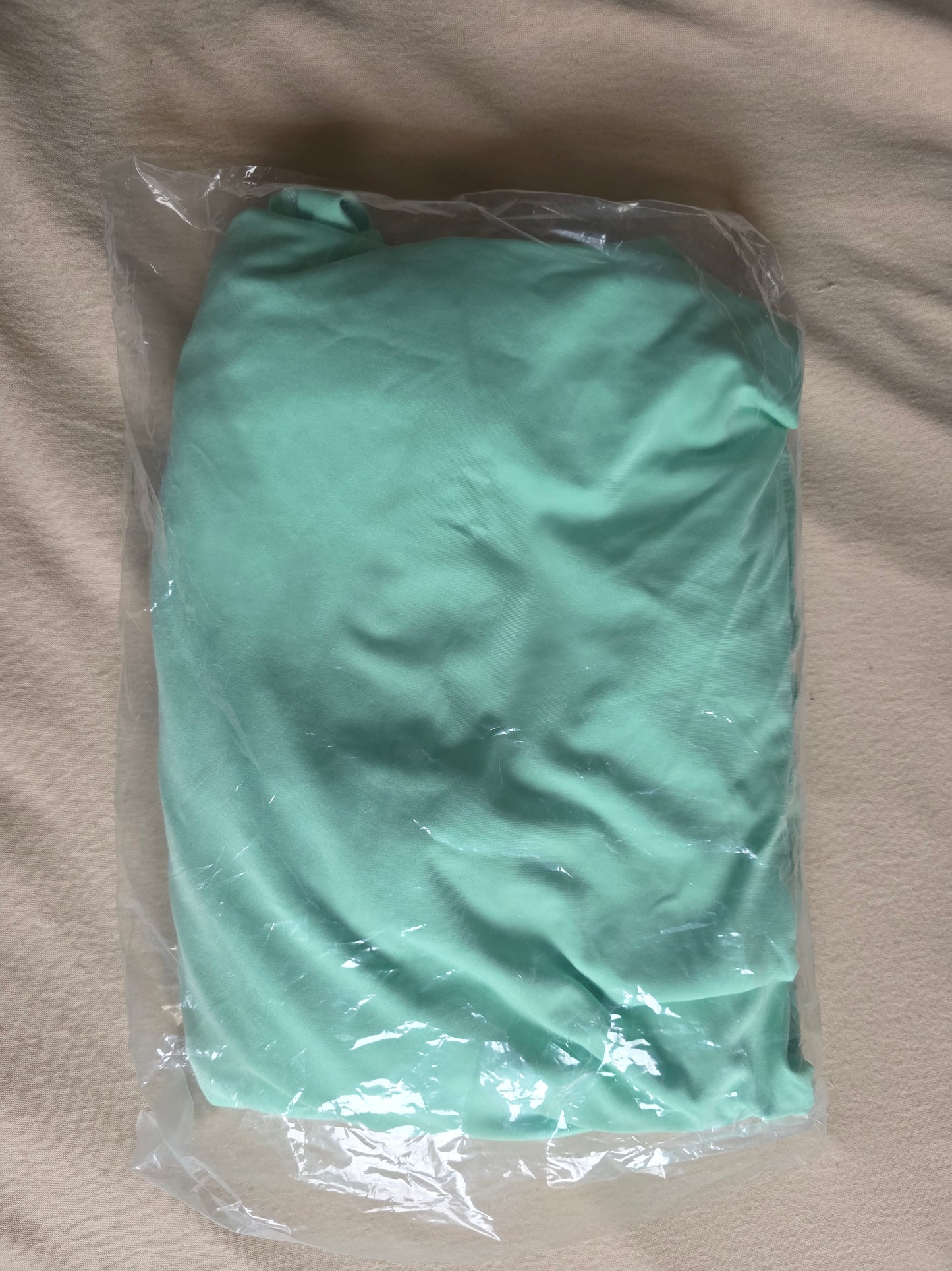 Spannbettlaken Mintgrün Für Einzelbett