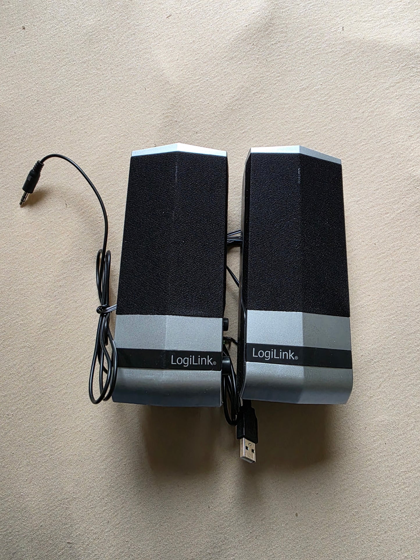 LogiLink USB 2.0 Active Desktop Speaker Lautsprecher OVP