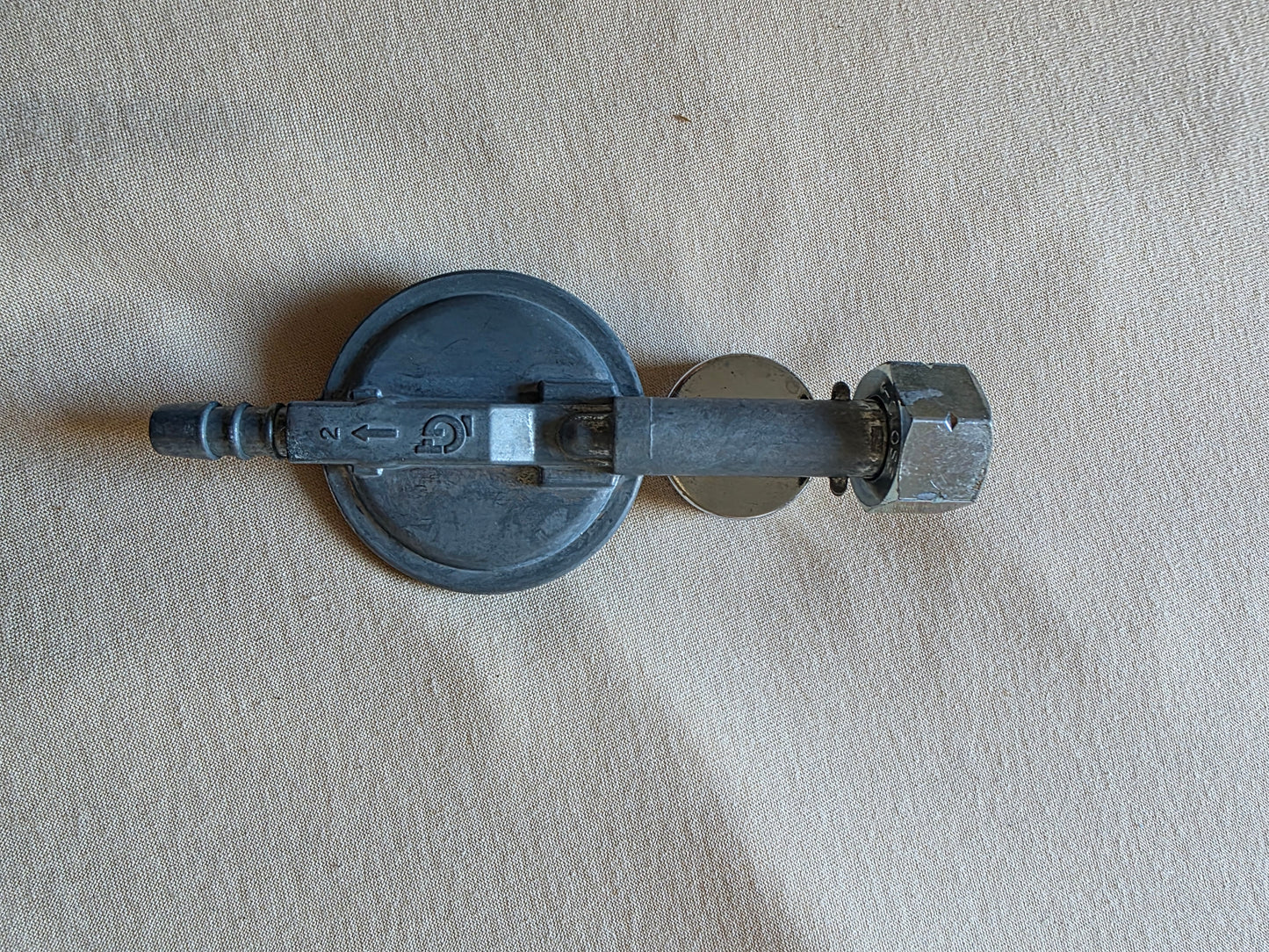 Gas Ventil Mit Baranzeige