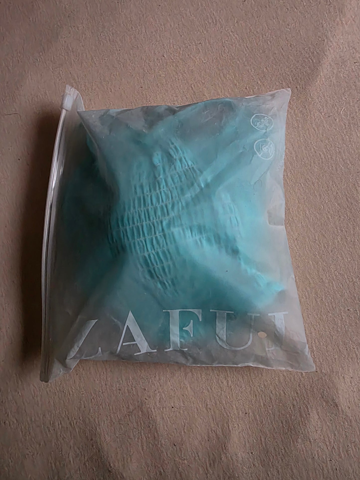 Zaful Bikini Gr.40 L blau