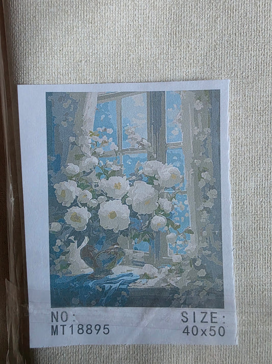 2x Set Malen Nach Zahlen Gr. 40x50 Bild