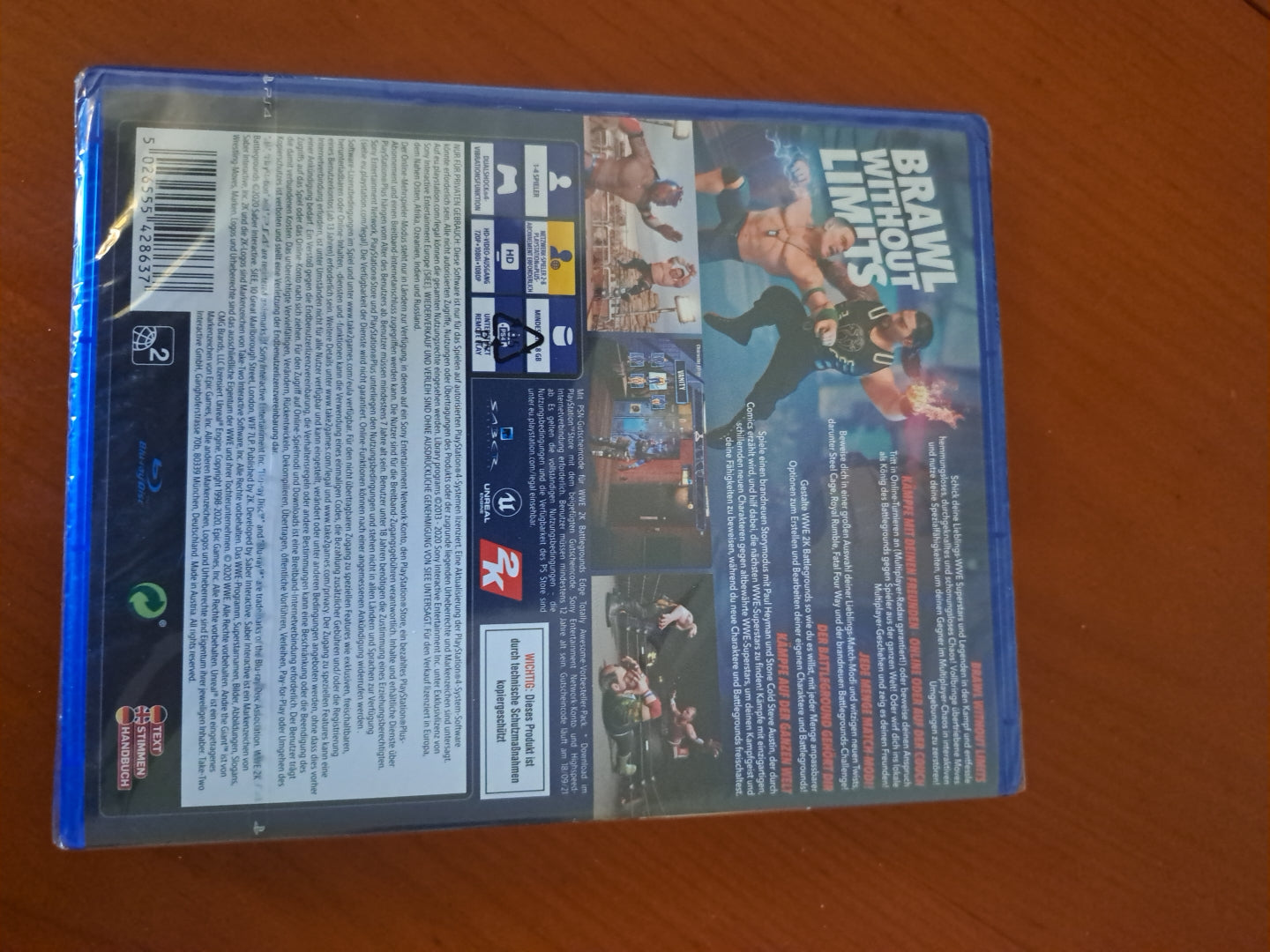 WWE 2K Battlegrounds (PS4, 2020)OVP