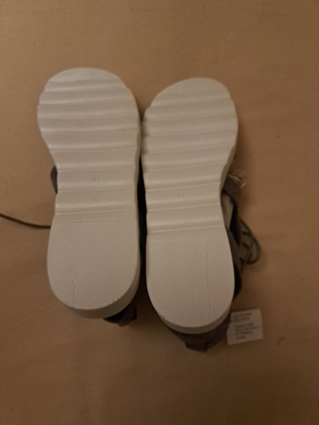 City Walk Damen Römersandale Sandale Römer Sandalette Sommerschuhe Grau