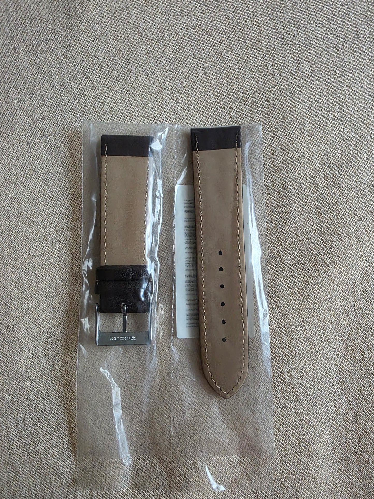 Uhrenarmband 22mm Braun