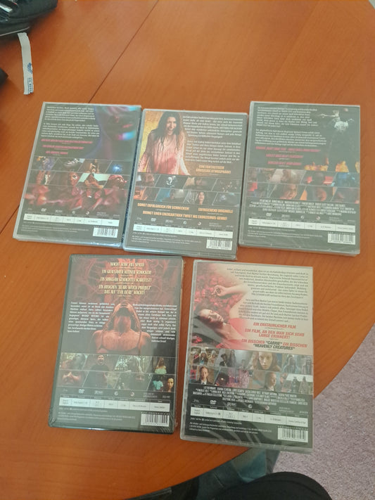 5 DVD OVP HORROR und THRILLER