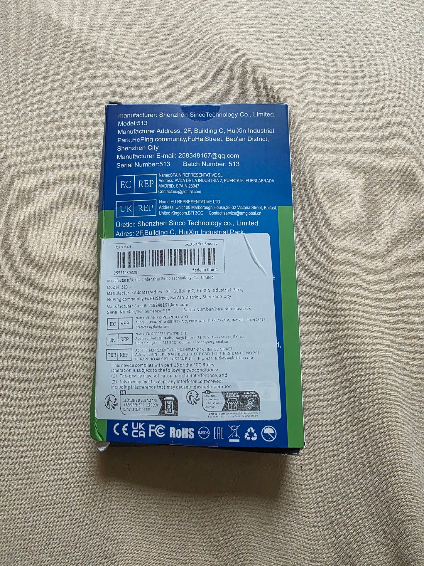 Elektrische Zahnbürste Deep Clean OVP