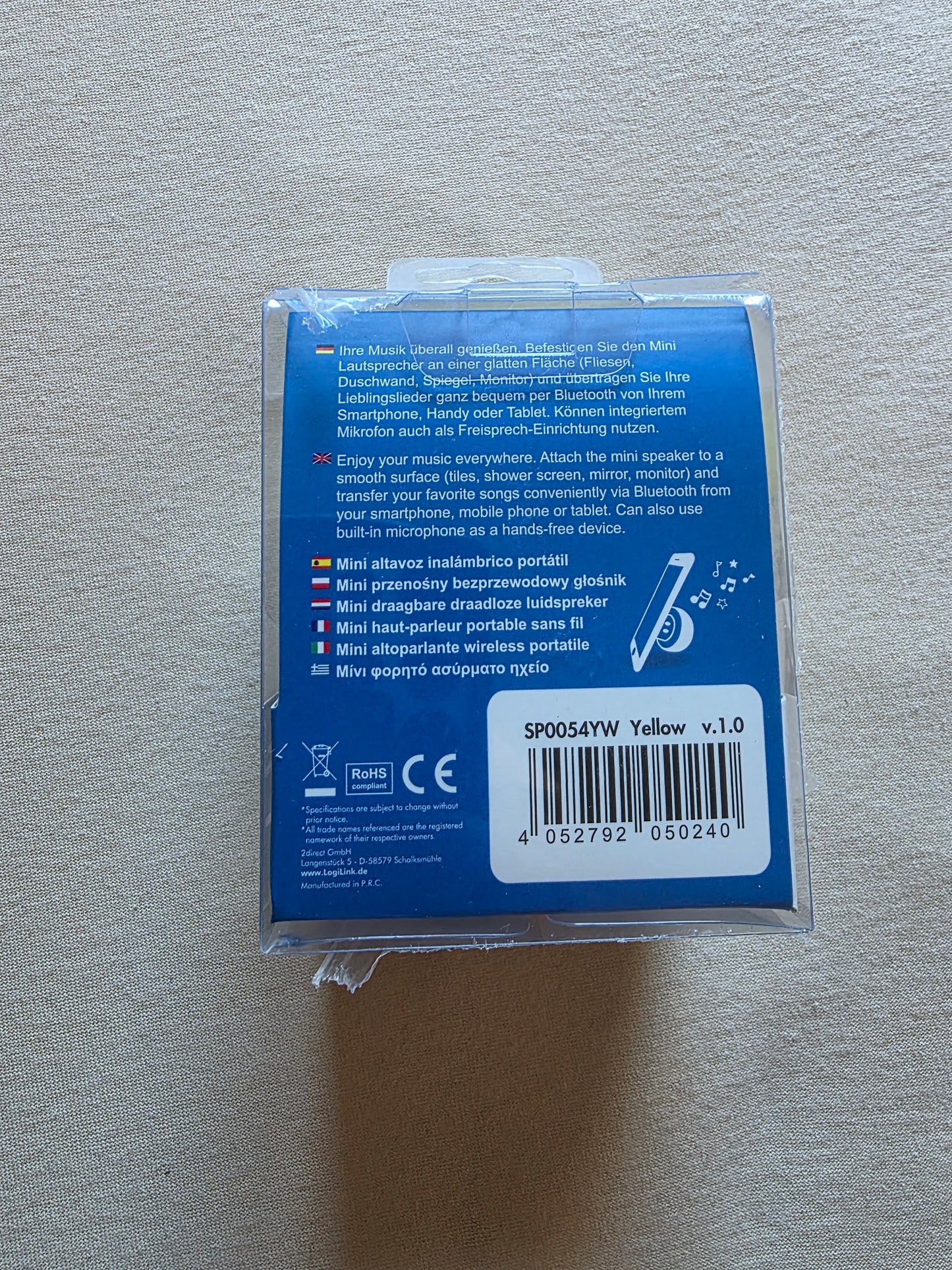 Mobiler Bluetooth Lautsprecher OVP