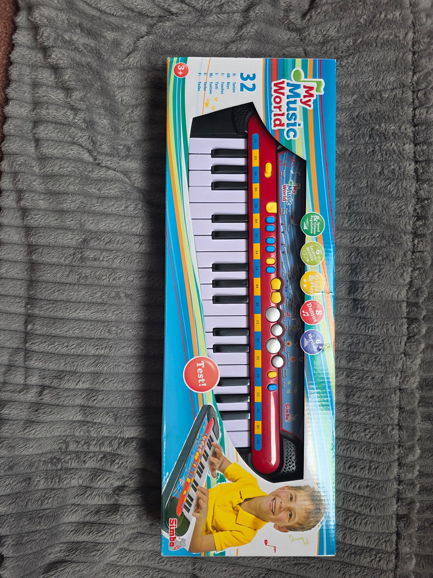 Simba Keyboard Für Kinder OVP