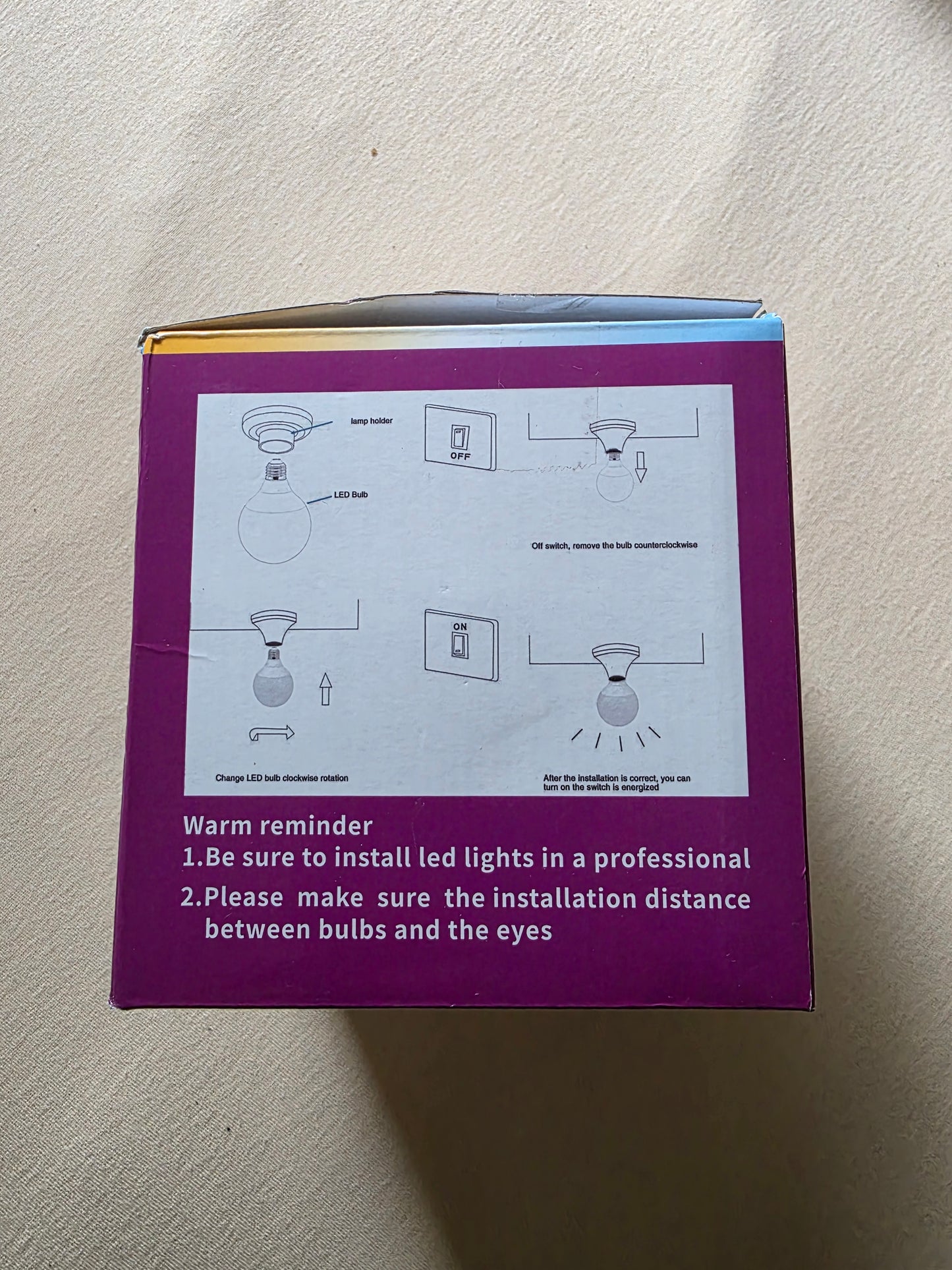 LUXEXPE LED Glühbirne, G120 LED Lampe Globe, dimmbar, 18W (Äquivalent 180W),OVP