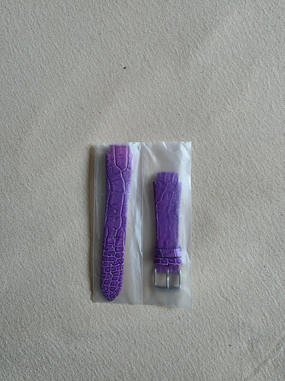 Burgmeister Uhrenarmband Lila OVP Leder