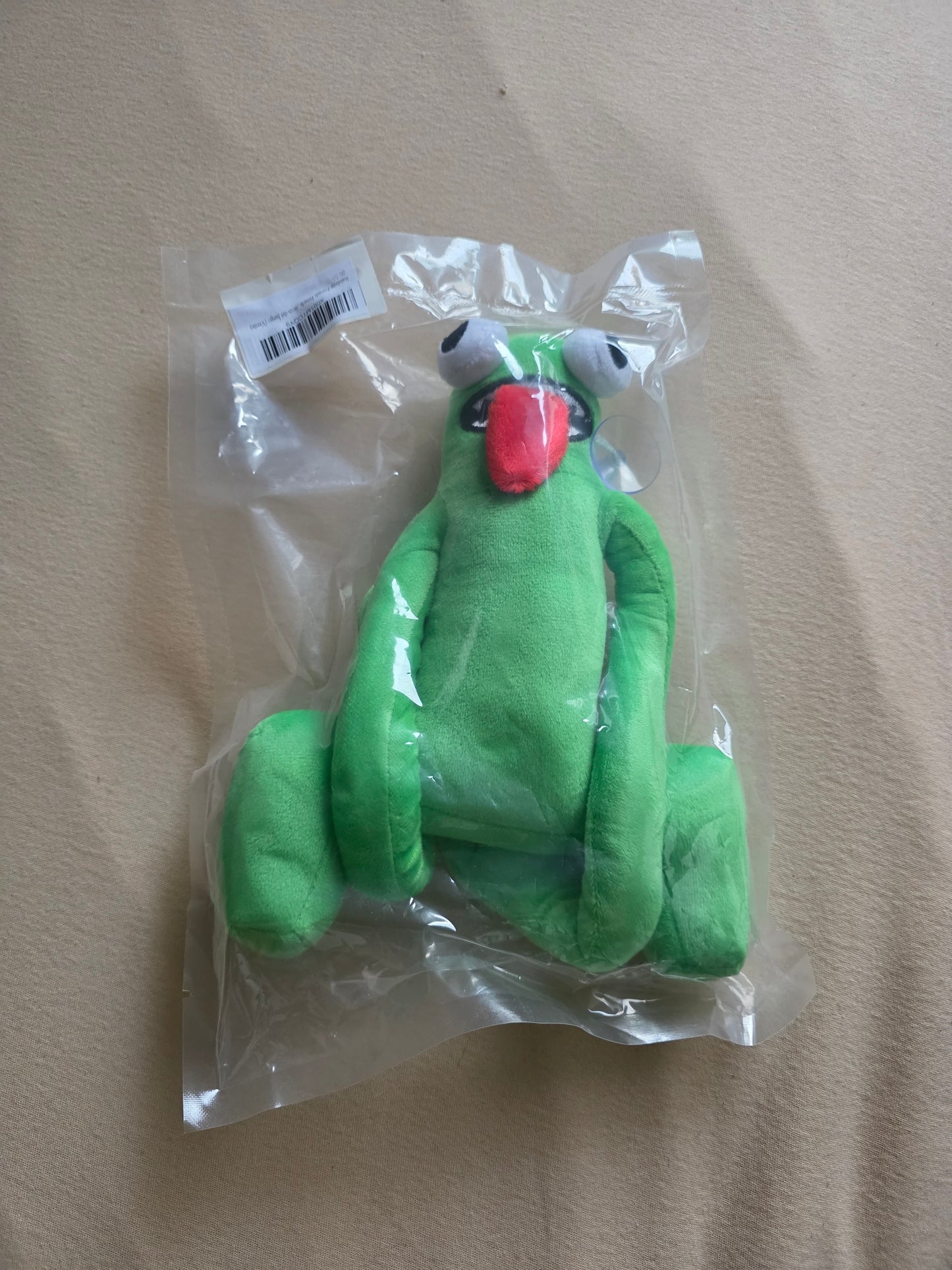 Roblox Rainbow Friends Plüschtier Grün mit Saugnapf OVP