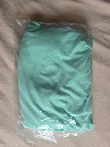 Spannbettlaken Mintgrün Für Einzelbett