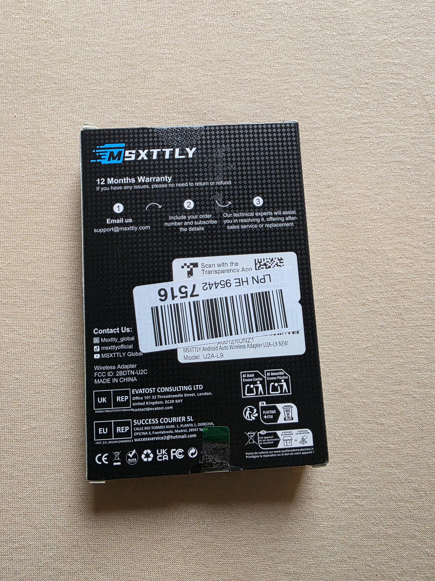 MSXTTLY Wireless Adapter