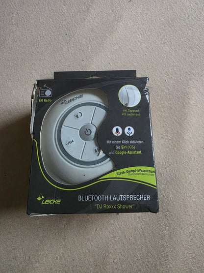 LEICKE Bluetooth Lautsprecher "DJ Roxxx Shower" Duschlautsprecher