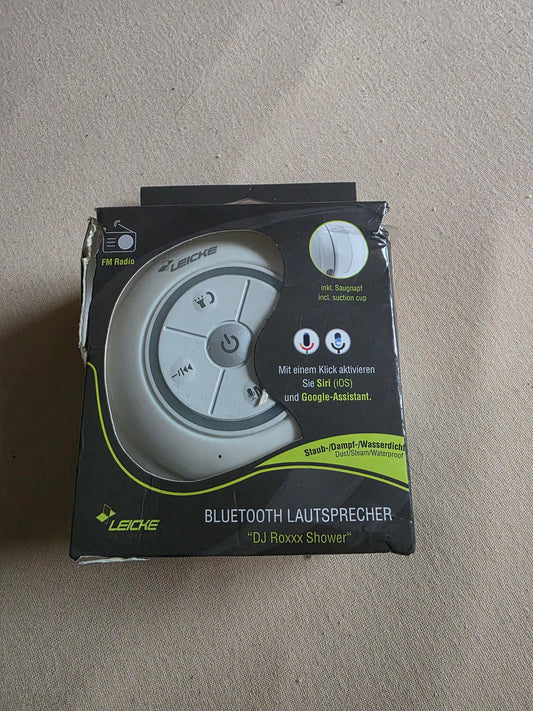 LEICKE Bluetooth Lautsprecher "DJ Roxxx Shower" Duschlautsprecher