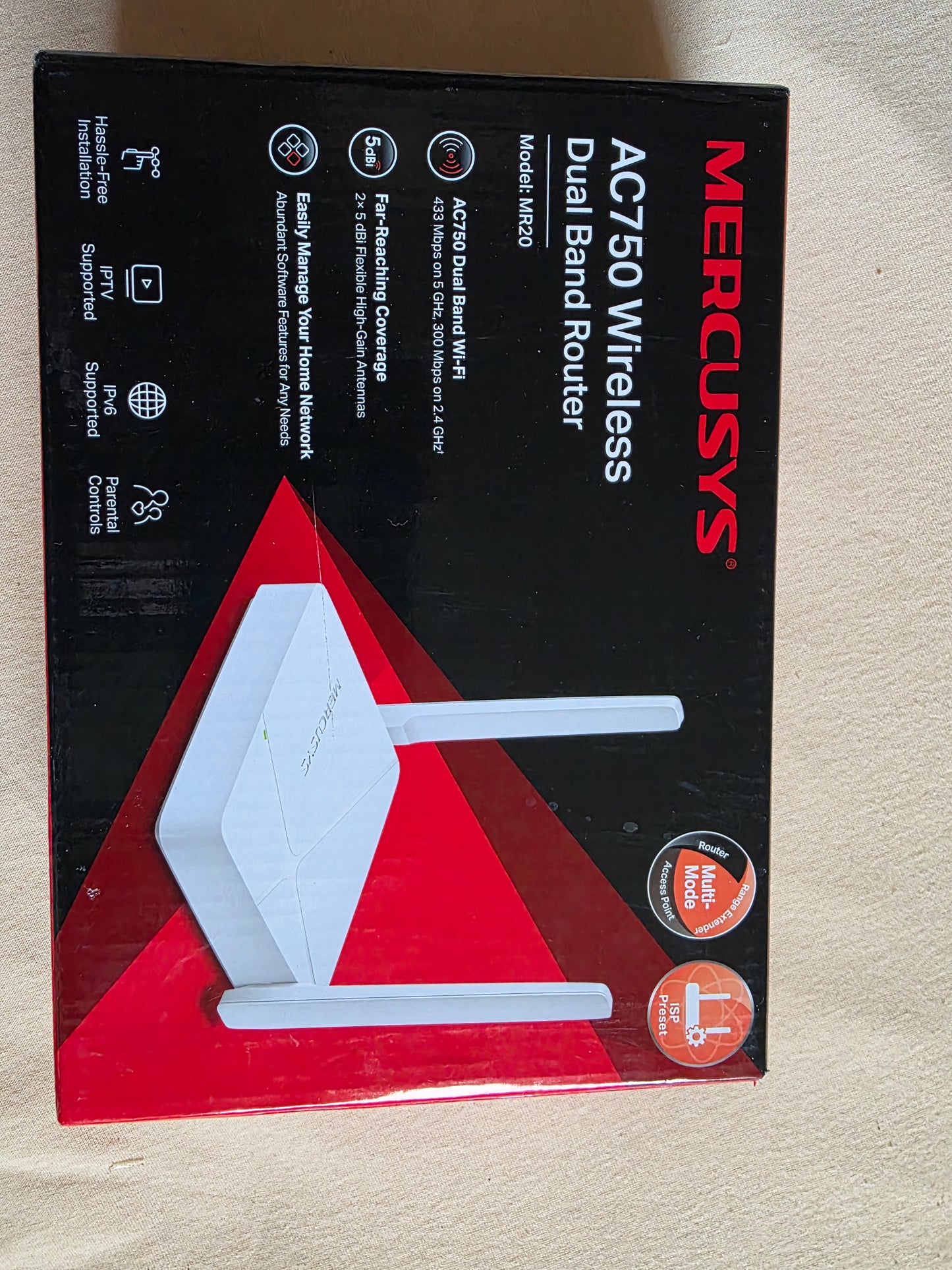 Mercusys AC750 Dual Band Router OVP