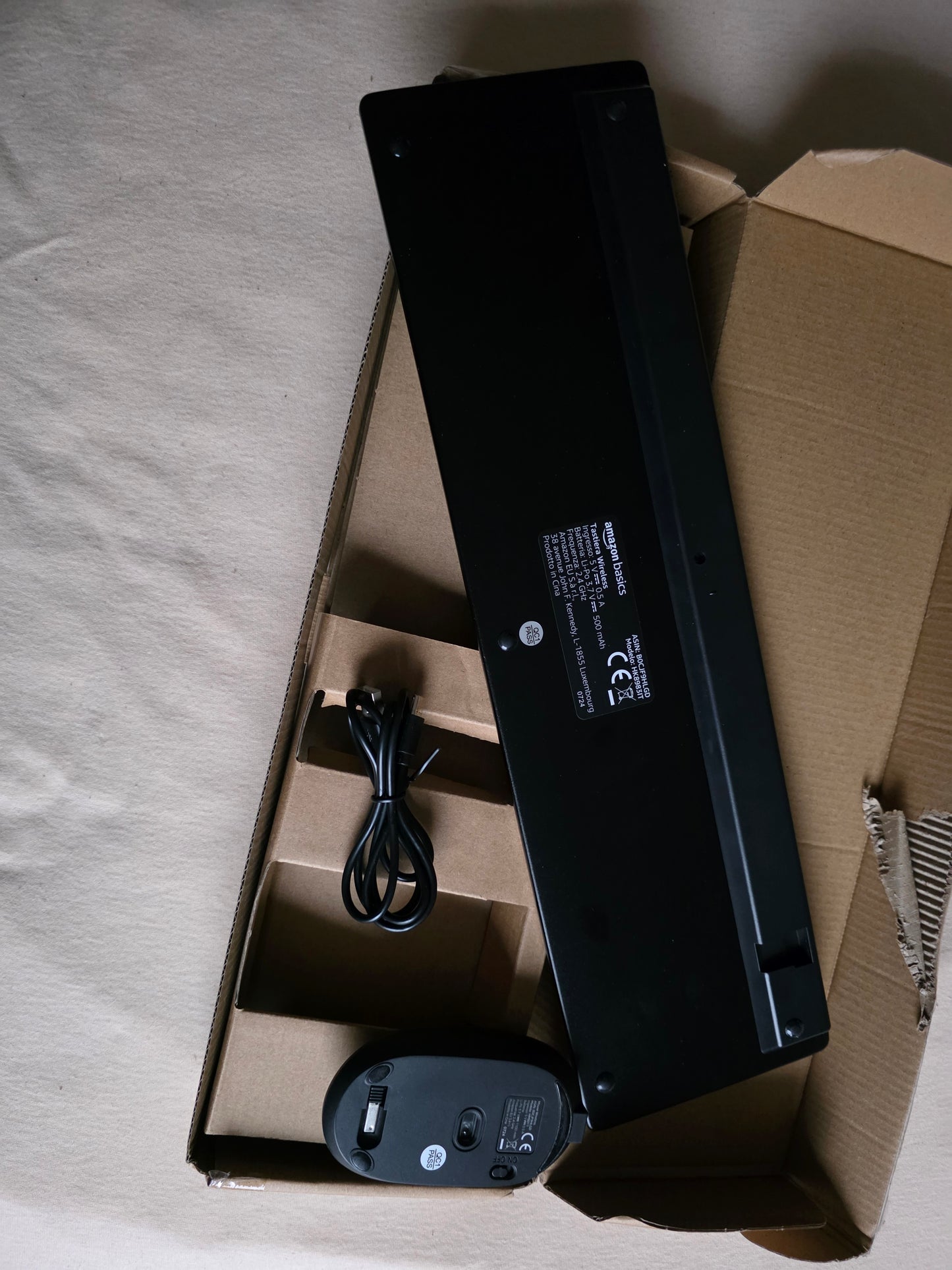 Amazon Basic Tastatur + Maus Set Ohne Nano Empfänger