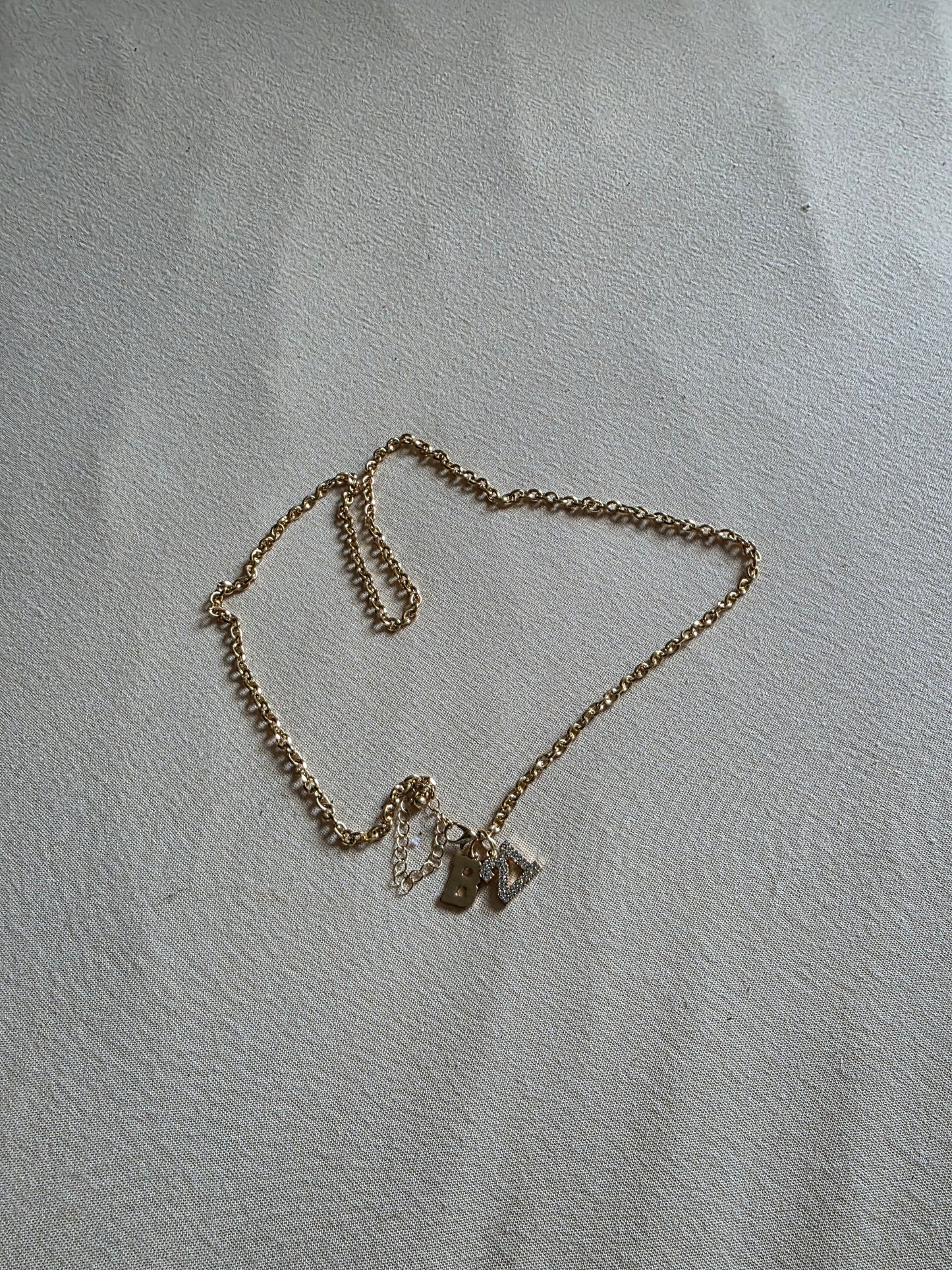 2 Halsketten Vergoldet Und Silber