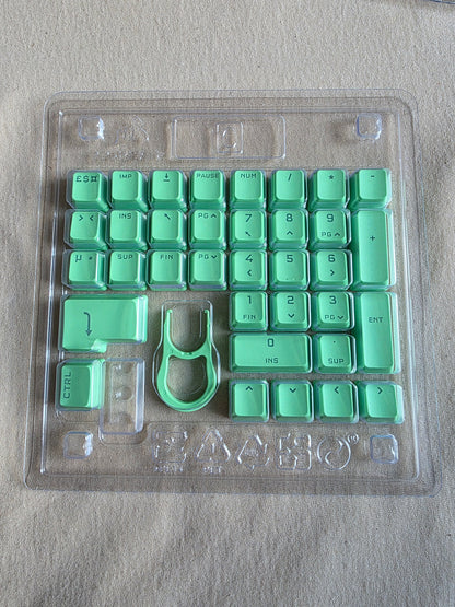 Tastenkappen für Tastatur Mintgrün Unvollständig
