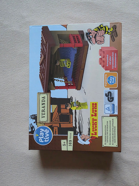 Playtive Lucky Luke Veranda Klemmbausteine Neu und OVP