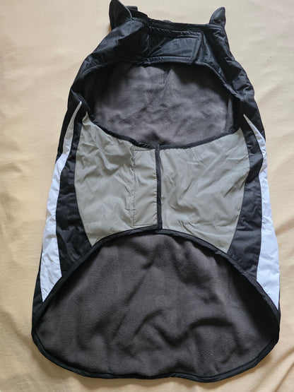 Buddypuppy Hundemantel Regenmantel Wasserdicht, Fleece Reflexstreifen 5 XL