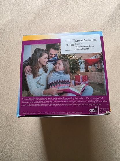 LUXEXPE LED Glühbirne, G120 LED Lampe Globe, dimmbar, 18W (Äquivalent 180W),OVP