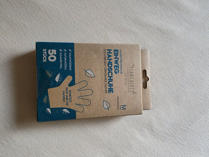 Einweg Handschuhe 50 Stück Plant Vibes Größe M
