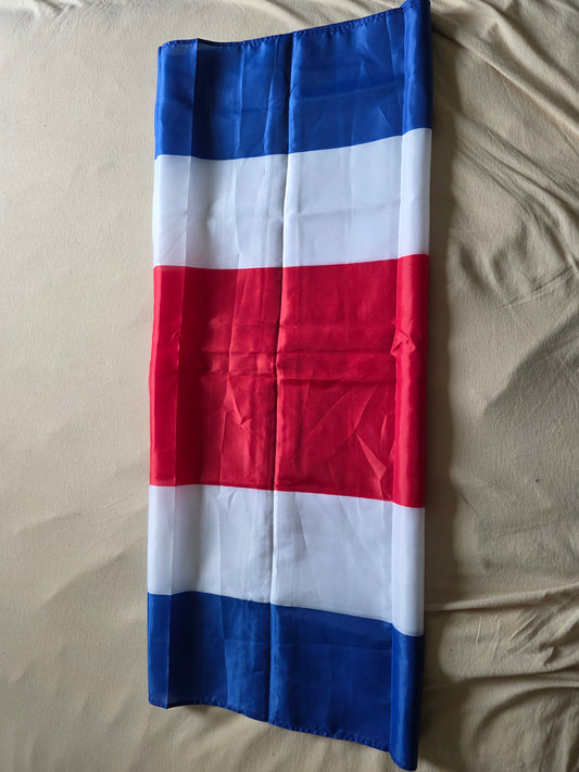 Fahne Costa Rica Flagge mit Ösen