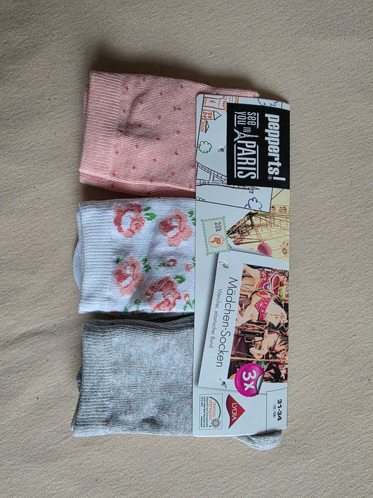 Pepperts Mädchen Socken Größe 31-34