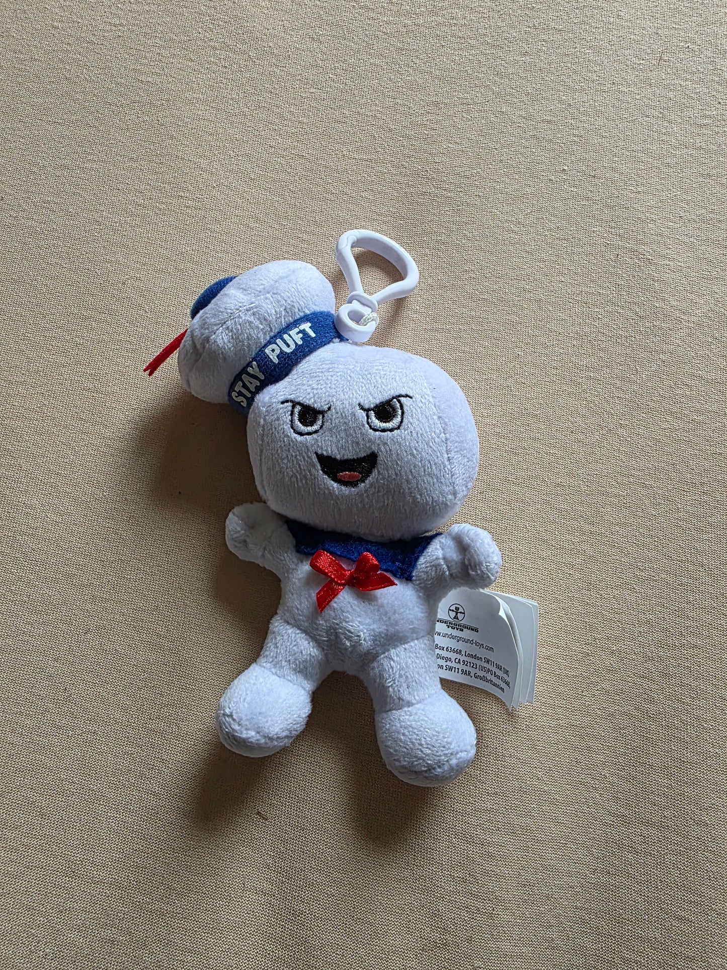 Mini Marshmallow Plüschfigur Aus Ghostbusters Marshmallow Man