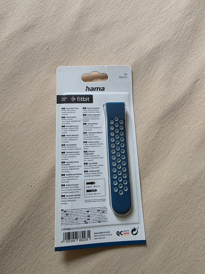 HAMA Sport, Ersatzarmband, Blau/Grau