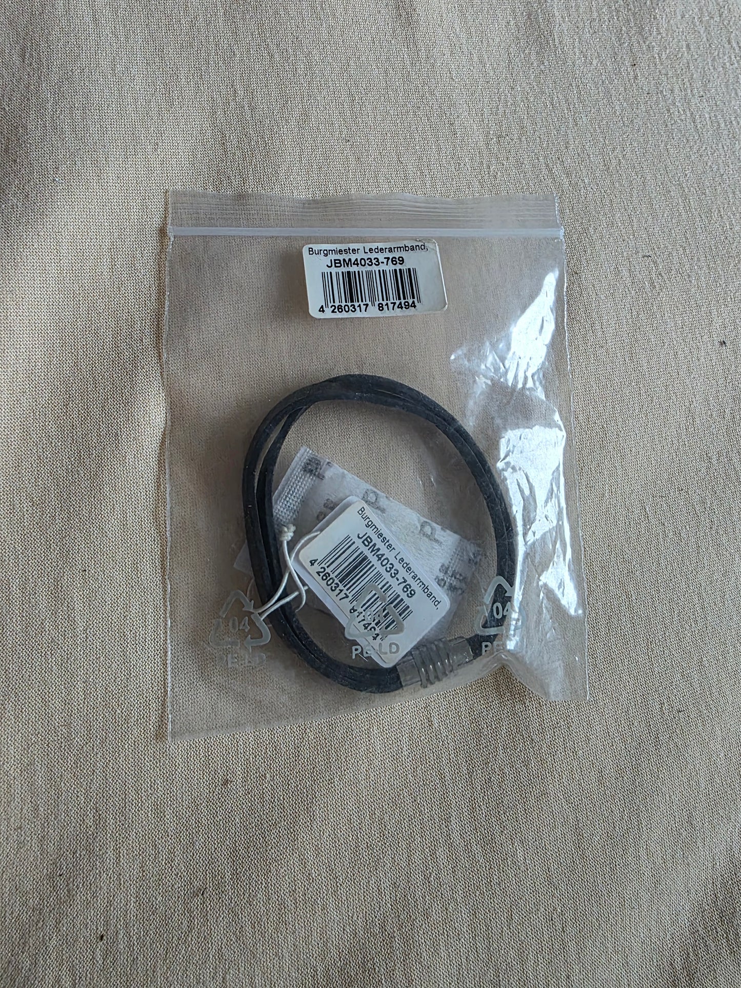 Burgmeister Lederarmband OVP