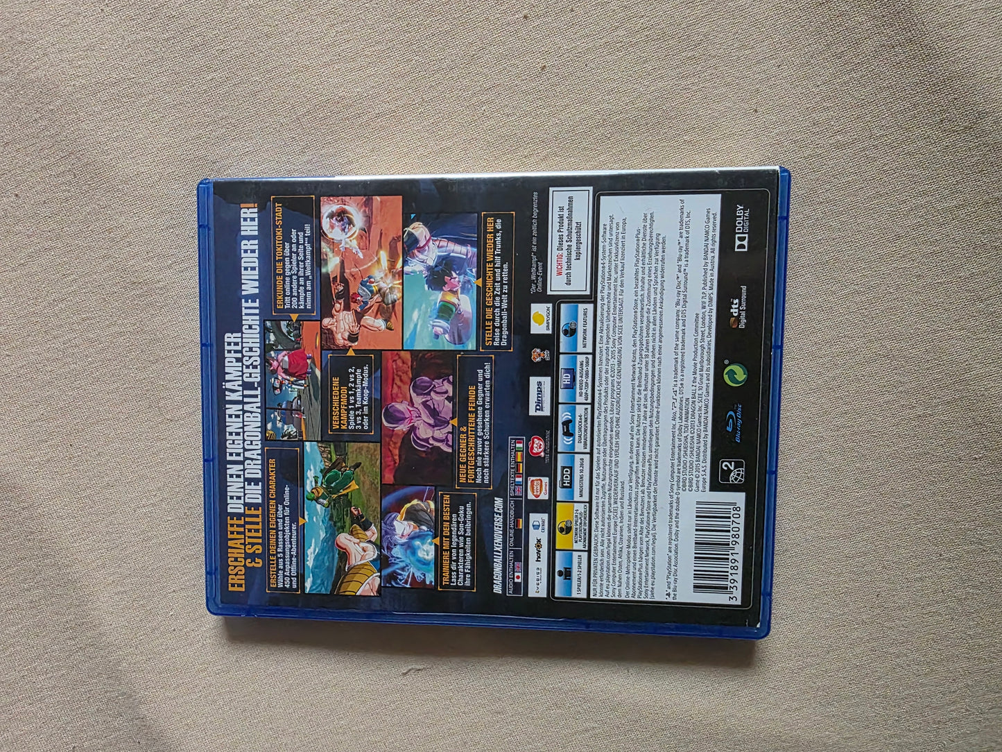 Dragonball Xenoverse XV PS4 gebraucht