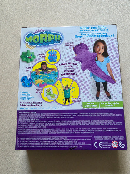 Morph Formteig,lila, leicht, Formbar Kinderspielzeug OVP