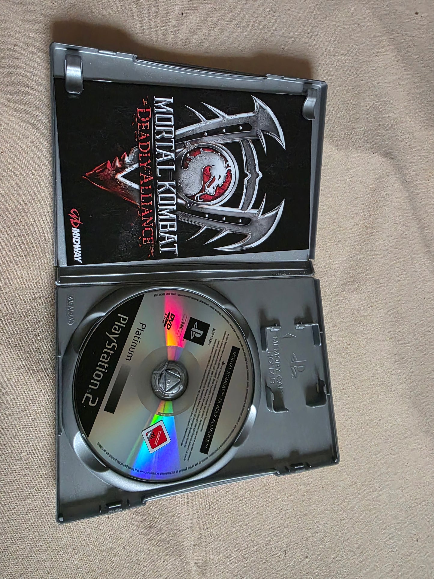 Mortal Kombat: Deadly Alliance Sony PlayStation 2 Platinum