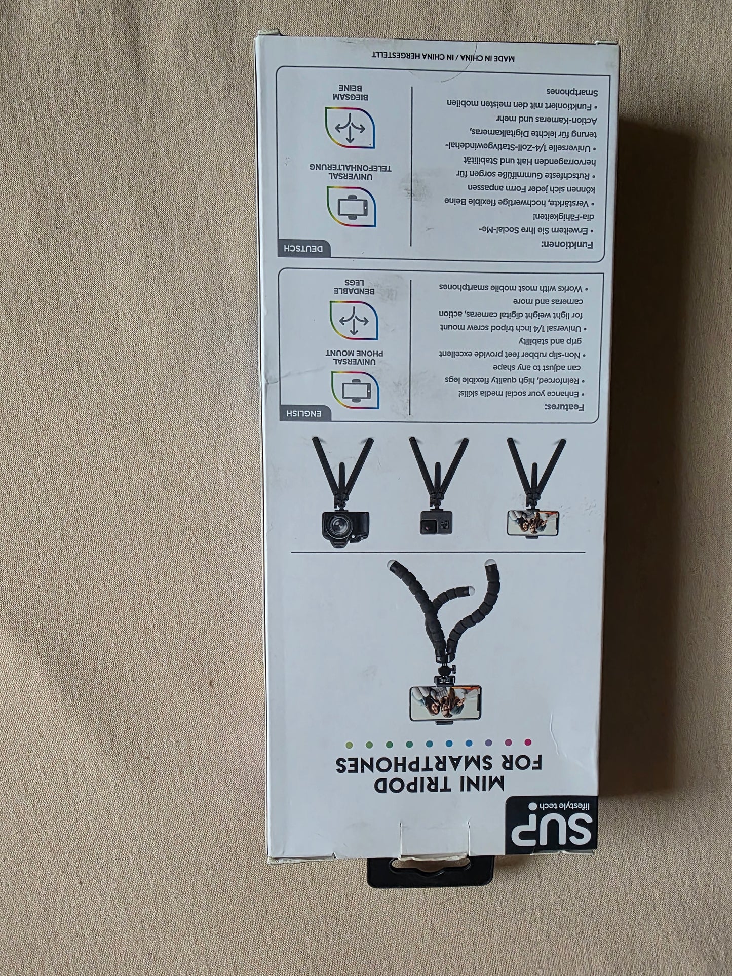 Stativ mit Handyadapter