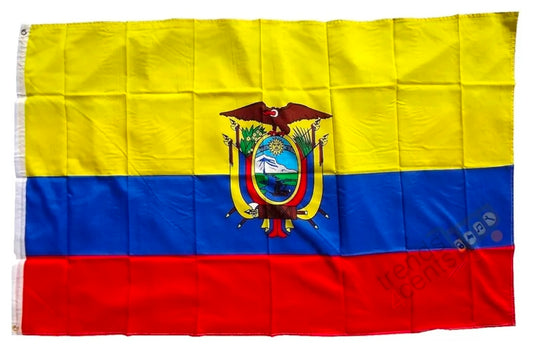 Ecuador Flagge Fahne mit Ösen