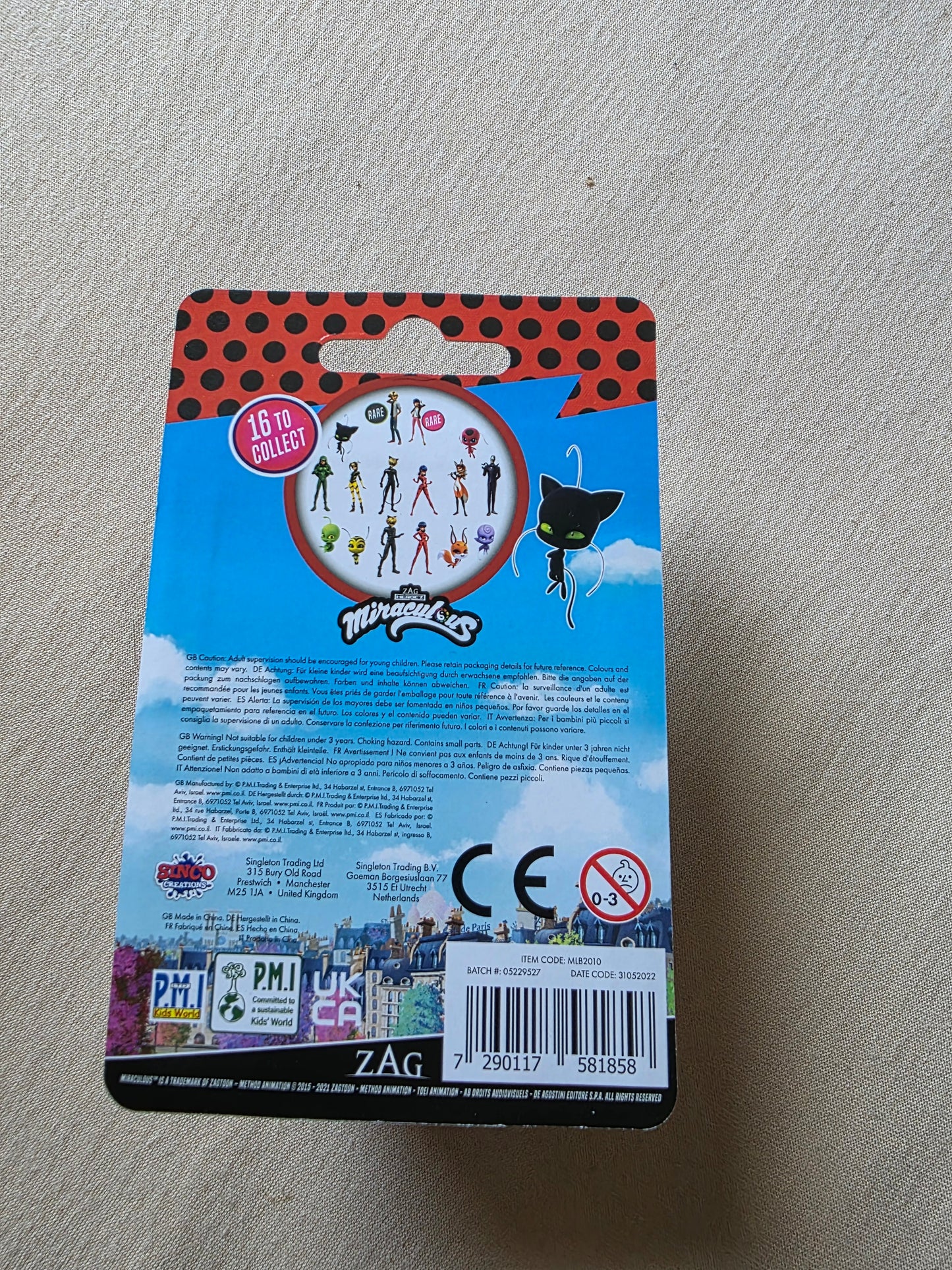 PMI Figur Miraculous Cat Noir OVP