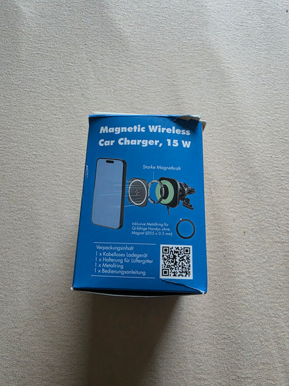 LogiLink Smartphone-KFZ-Magnethalter mit Ladefunktion