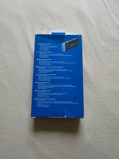 Mobile Powerbank 5000 mAh Schwarz Logilink