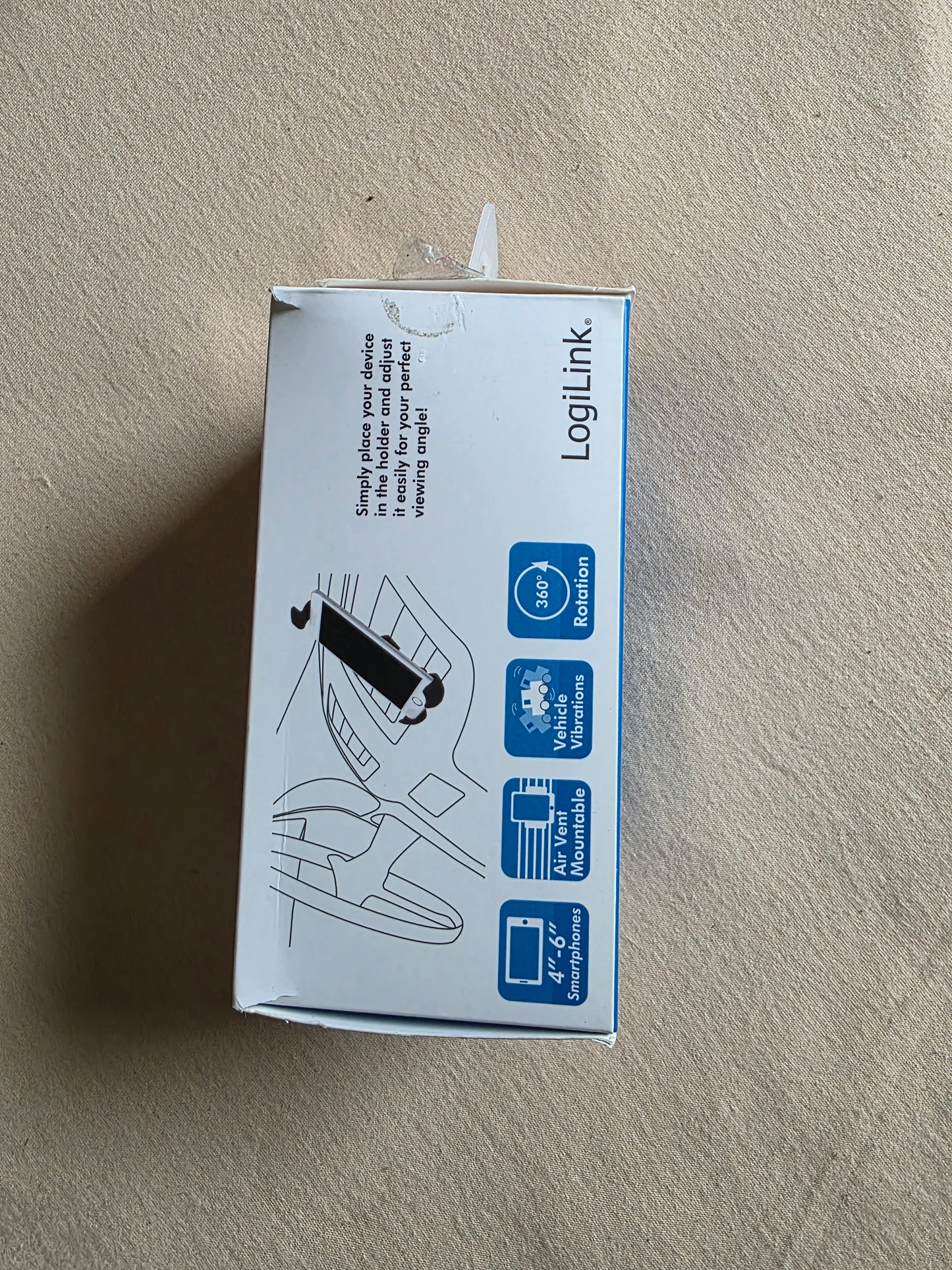 Smartphonehalterung für den Kfz Lüftungsschacht OVP für 4" - 6 " Smartphones