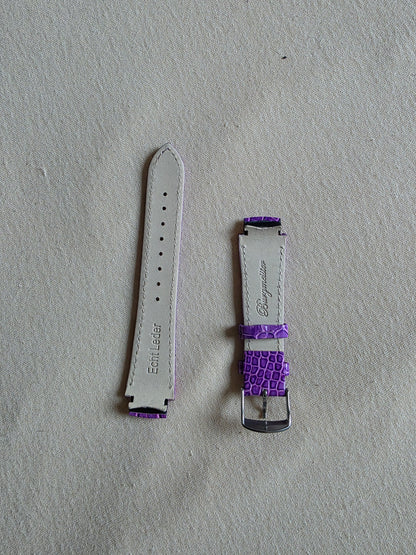 Burgmeister Uhrenarmband Lila OVP Leder