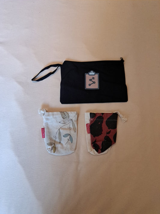 Bonamaison Baumwoll Kleine Täschen  Handgefertigt OVP