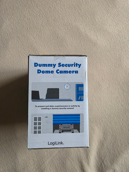 LogiLink SC0202, Überwachungskamera-Attrappe, Schwarz, OVP