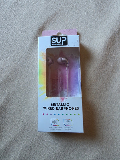 Metallic Wired Earphones