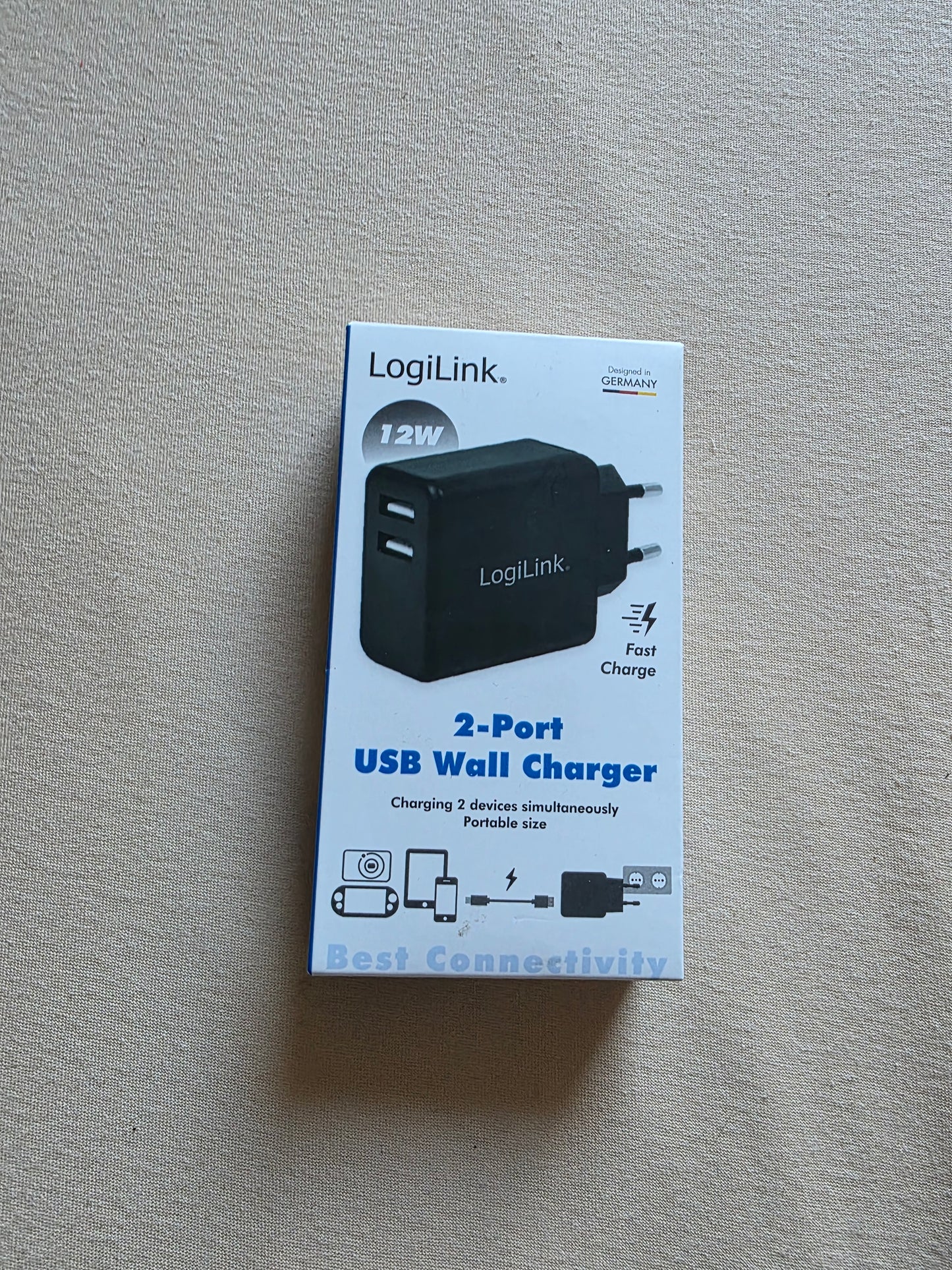 LogiLink USB Steckdosenadapter
