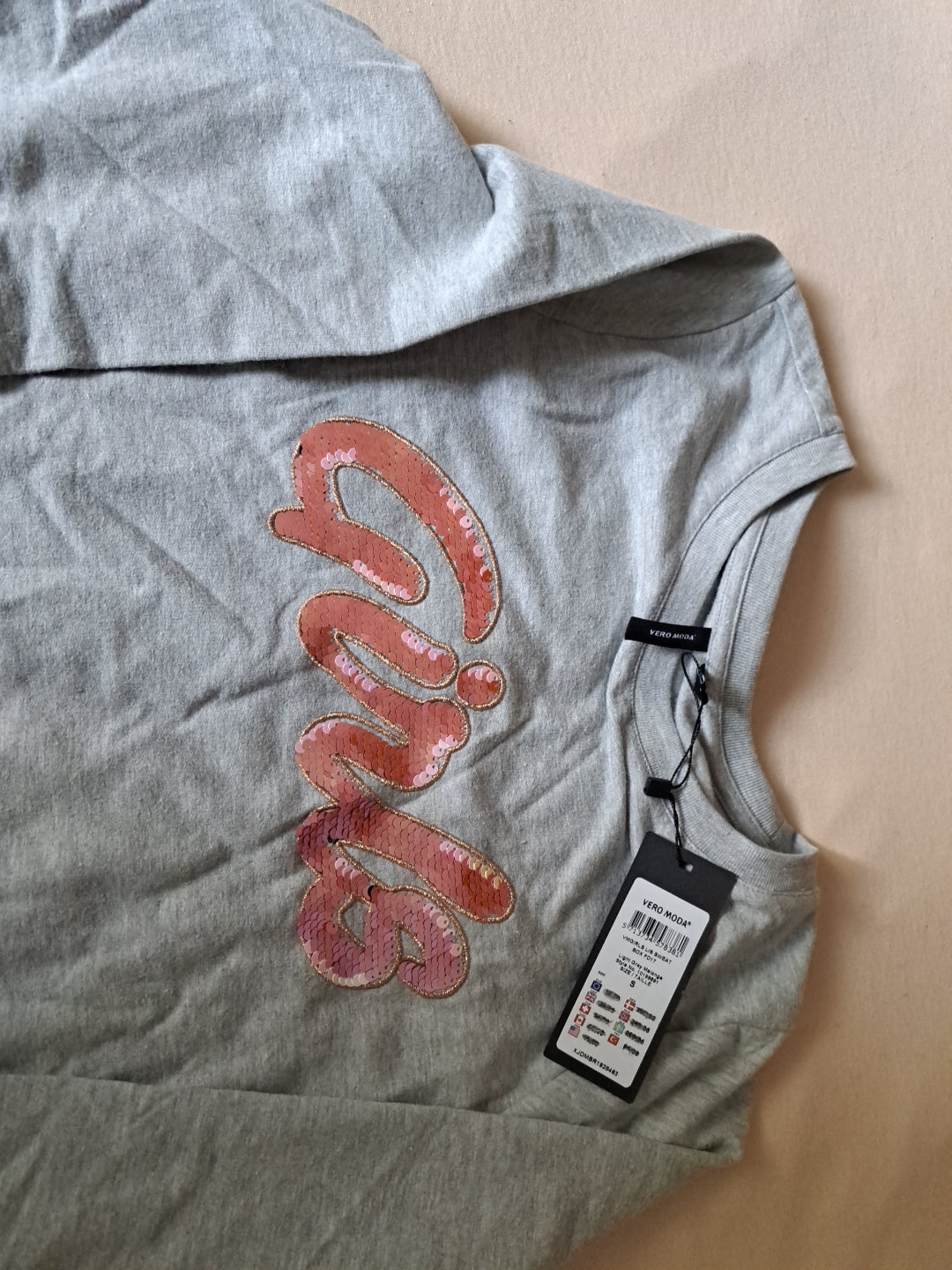 Vero Moda Pullover Gr. S. Neu mit Etikett Aufschrift Girls