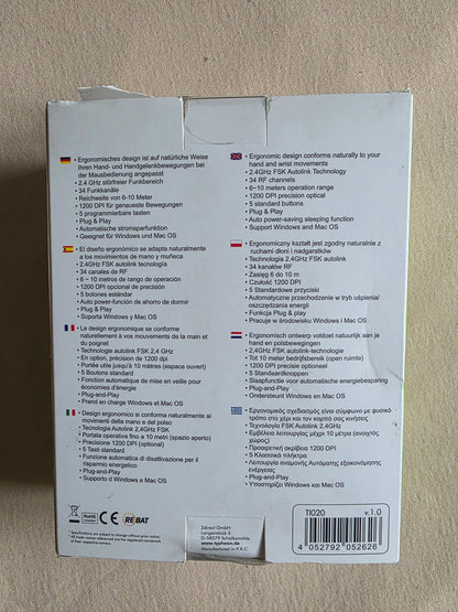 Typhoon Vertical Mouse OVP