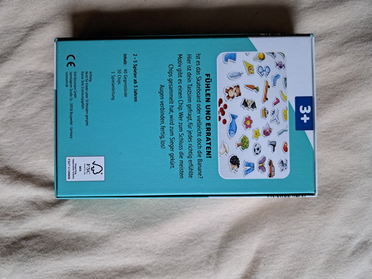 Fühlen und Erraten - Spiel für Kinder, Ab 3 Jahren OVP